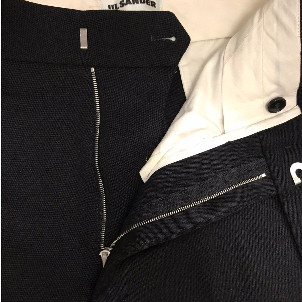 【ほぼ未使用】JILSANDER ジルサンダー ウールパンツ46 Jil Sander - ジップ ウール パンツ | HBX
