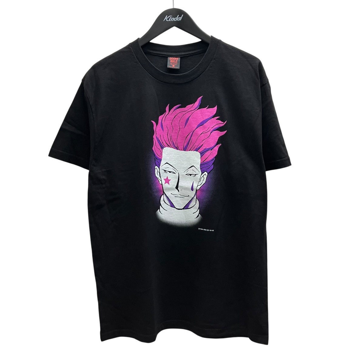 GEEKS RULE×HUNTER×HUNTER プリントTシャツ／ヒソカ 古着・中古-1枚目のアイテム画像