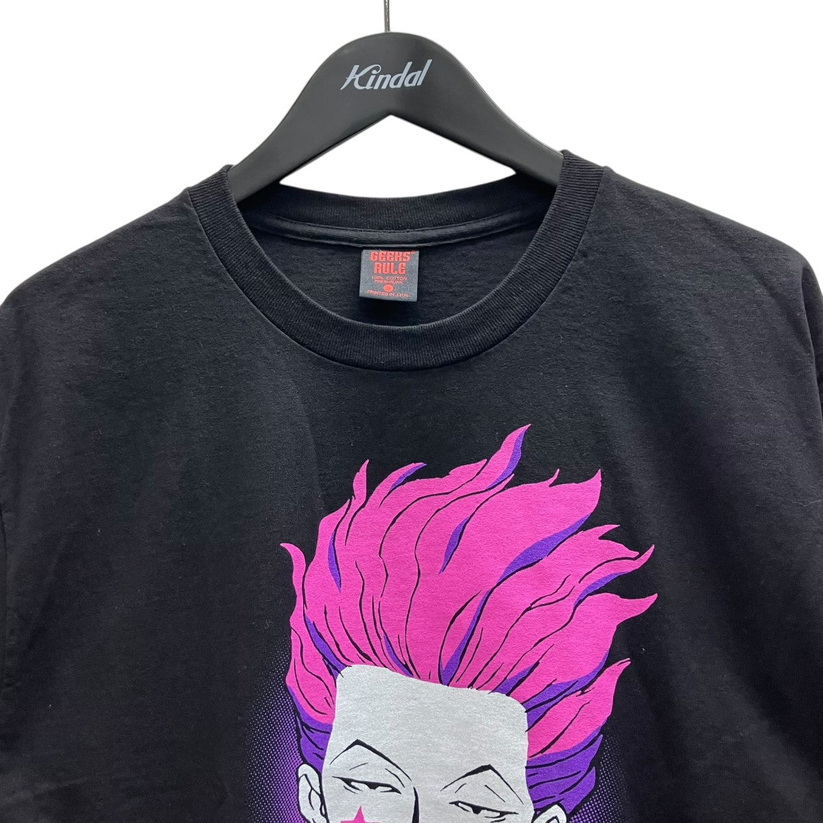 GEEKS RULE×HUNTER×HUNTER プリントTシャツ／ヒソカ 古着・中古-3枚目のアイテム画像