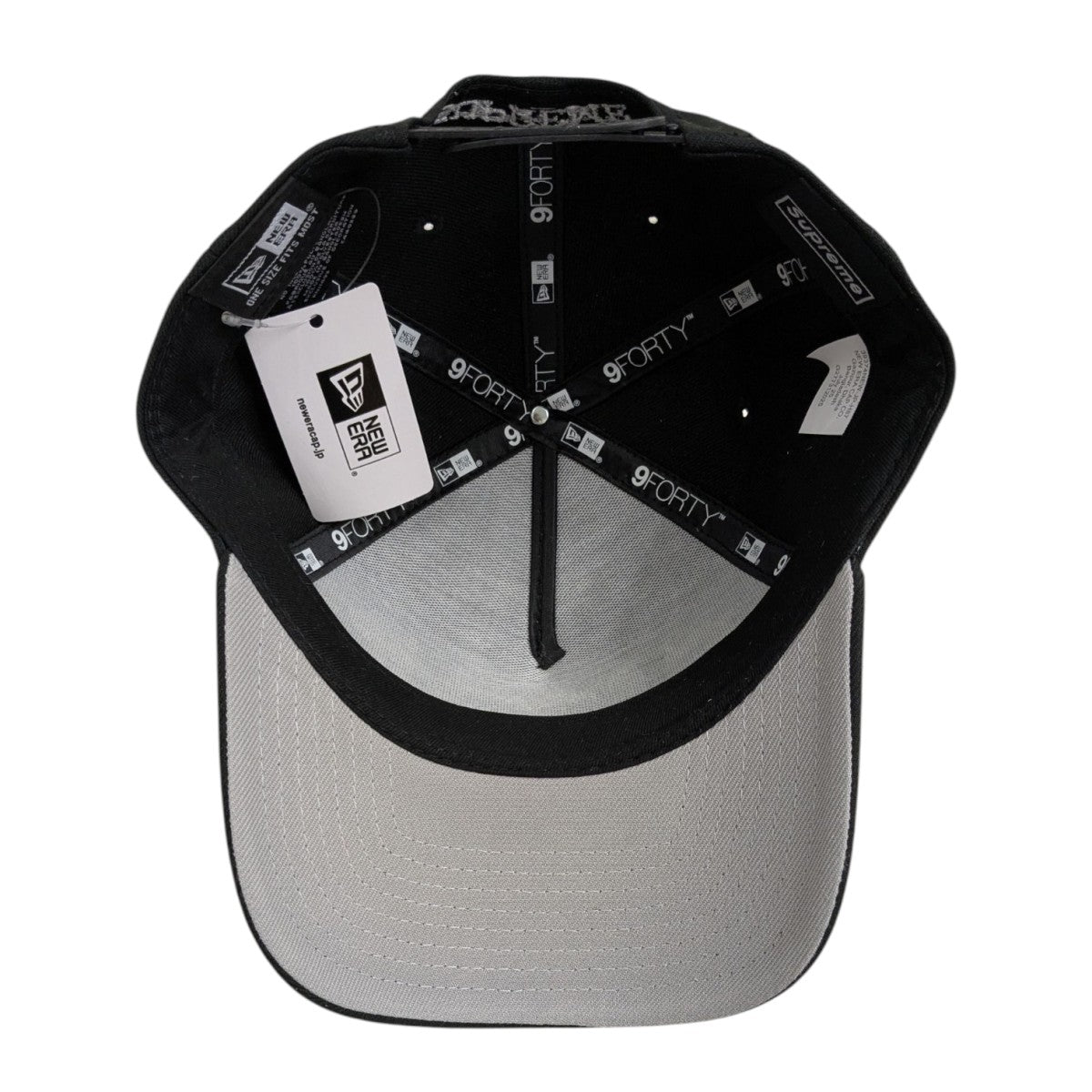 Supreme(シュプリーム) Sharp Spellout Adjustable New eraキャップ