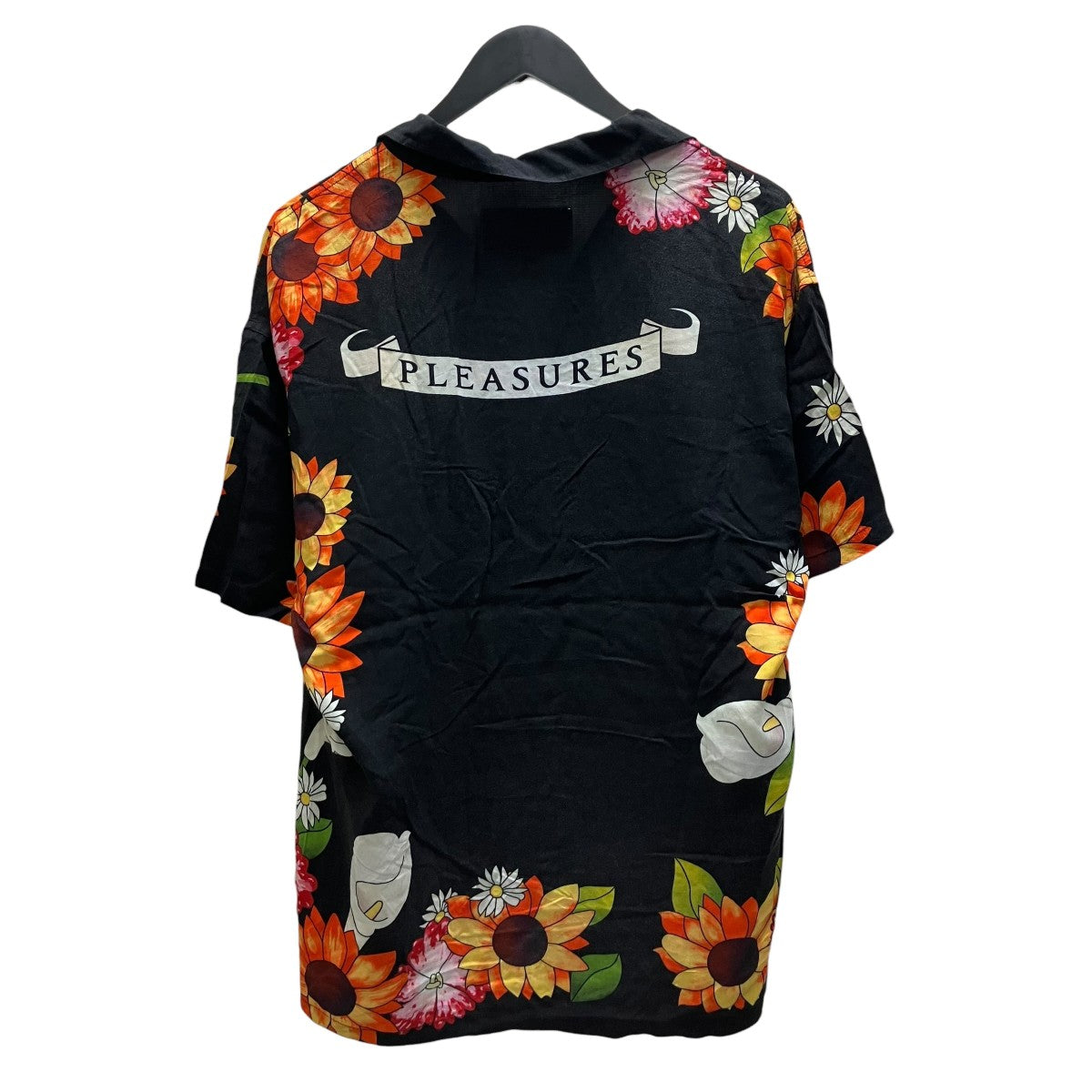 PLEASURES レーヨンシャツ 古着・中古-2枚目のアイテム画像