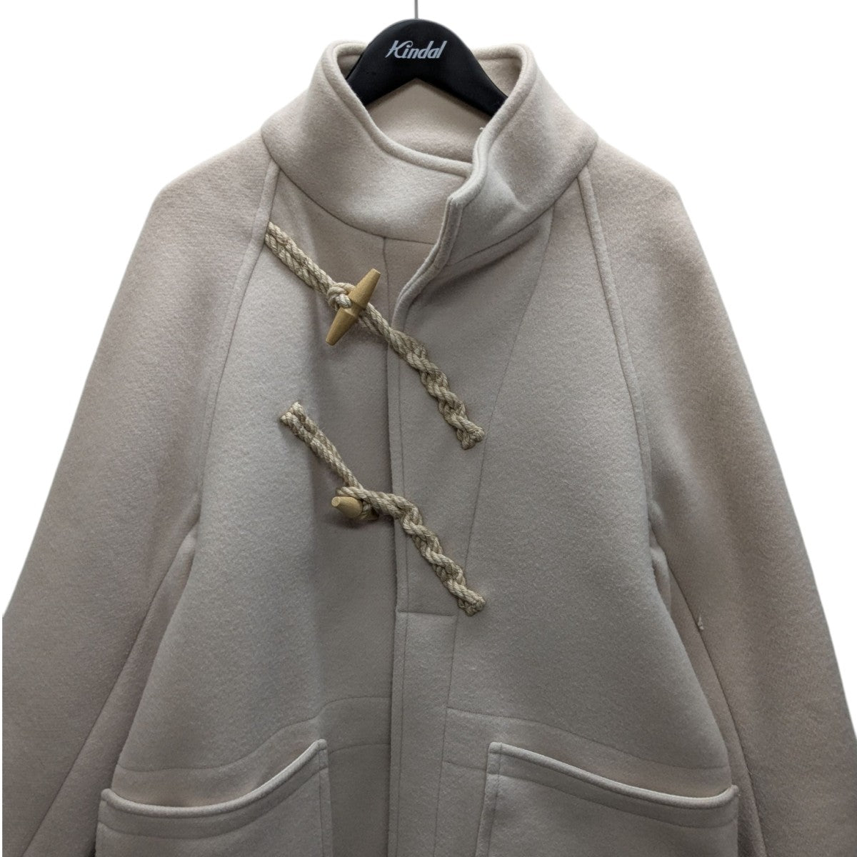 HYKE(ハイク) 24AWDOUBLE FACE DUFFEL COATダブルフェイス