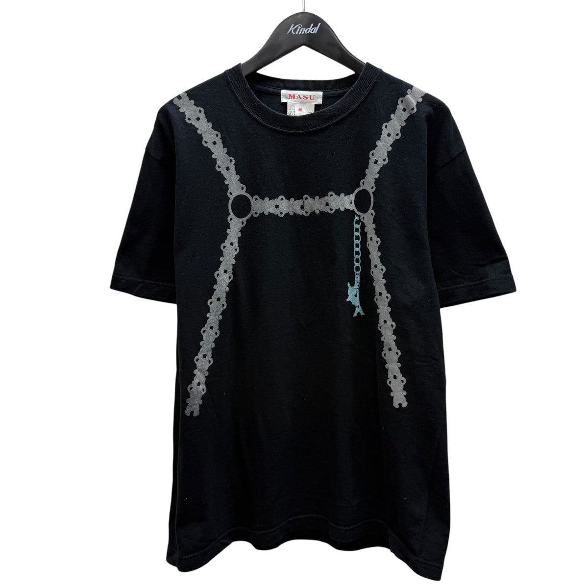 MASU 24SS FLOCKY DOLL HARNESS T-SHIRT プリントTシャツ 古着・中古-1枚目のアイテム画像