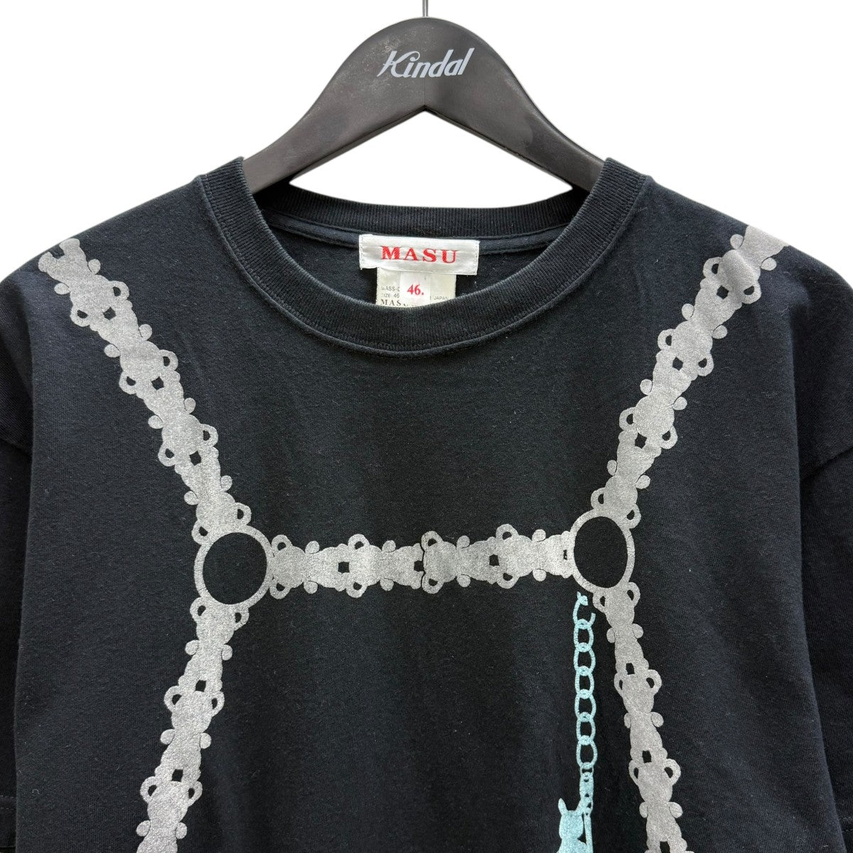 MASU 24SS FLOCKY DOLL HARNESS T-SHIRT プリントTシャツ 古着・中古-2枚目のアイテム画像