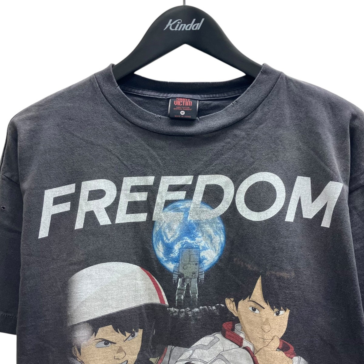 SAINT MICHAEL FD-SS TEE FREEDOM フリーダムTシャツ 古着・中古-3枚目のアイテム画像