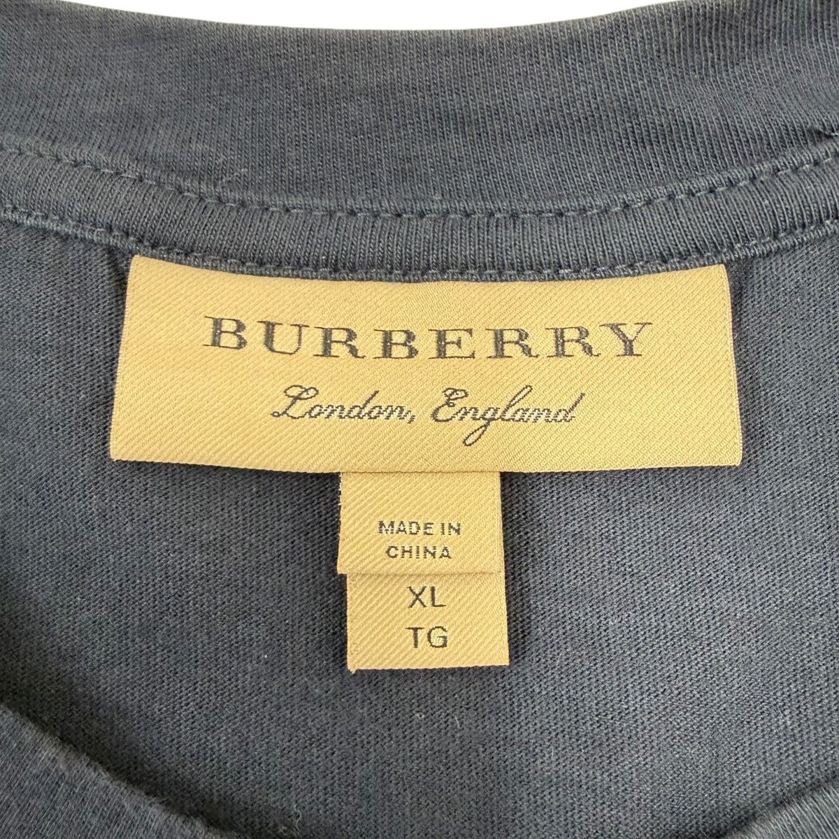 BURBERRY ロゴ刺繍Ｔシャツ 古着・中古-4枚目のアイテム画像