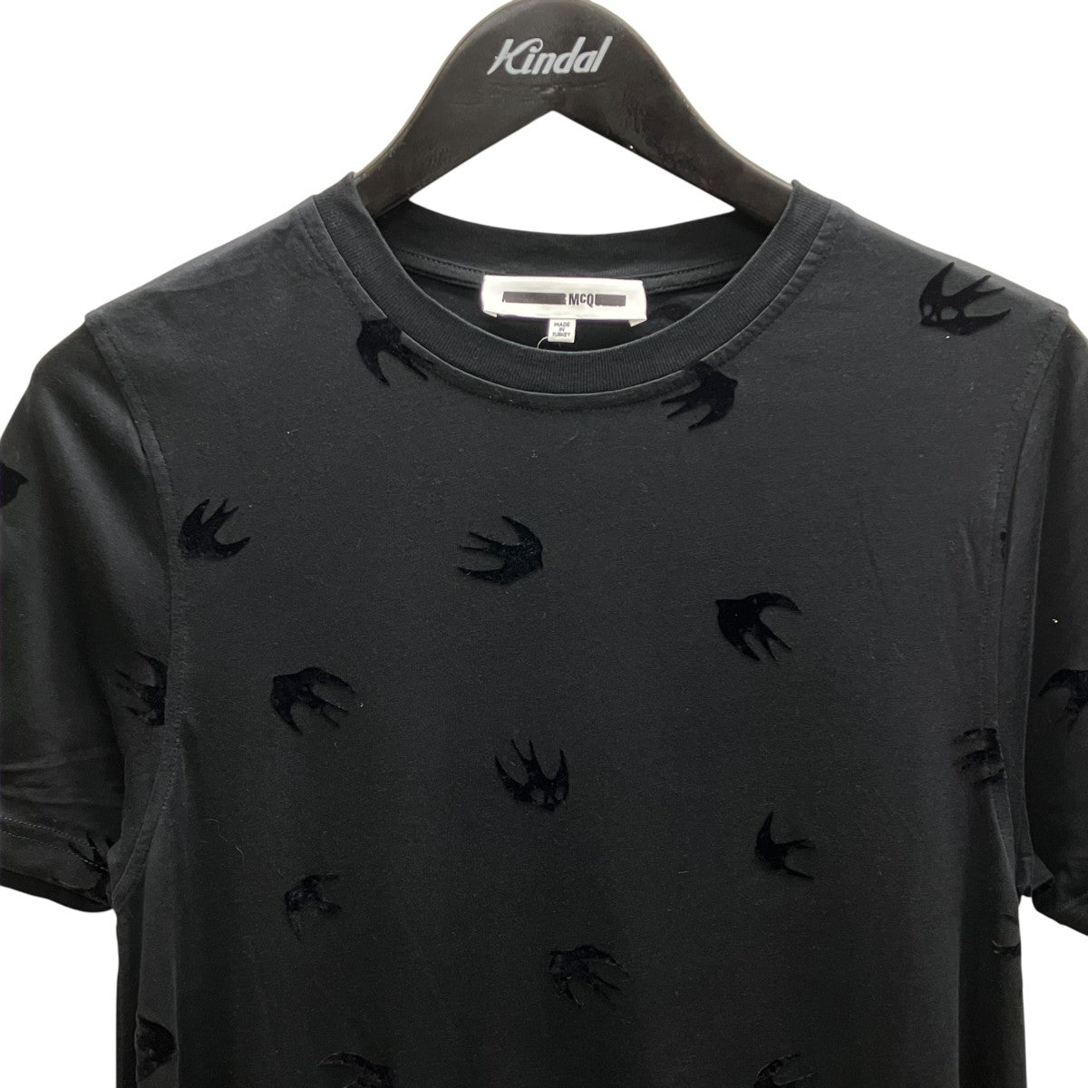 ALEXANDER McQUEEN ツバメ柄ワンピース 古着・中古-2枚目のアイテム画像