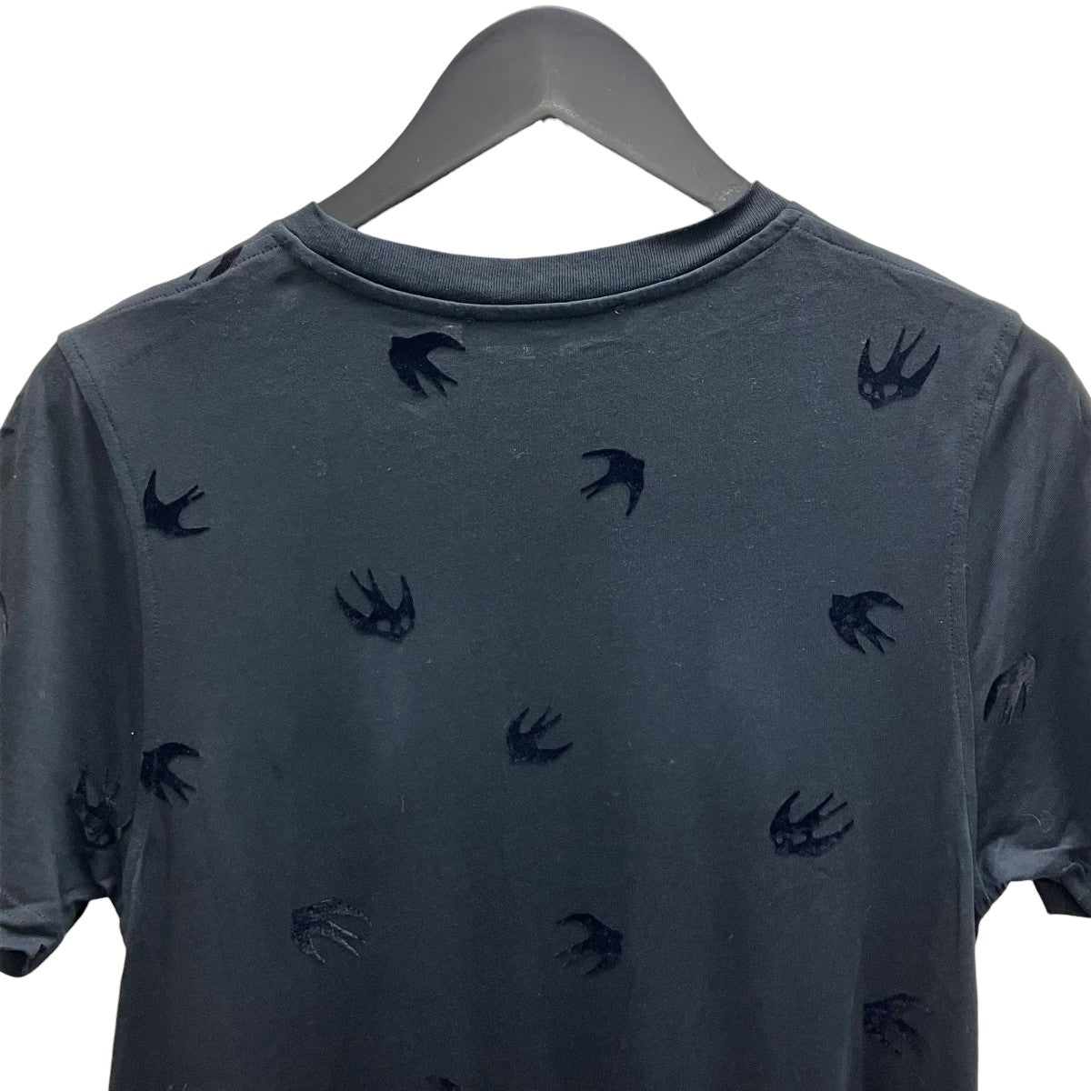 ALEXANDER McQUEEN ツバメ柄ワンピース 古着・中古-4枚目のアイテム画像