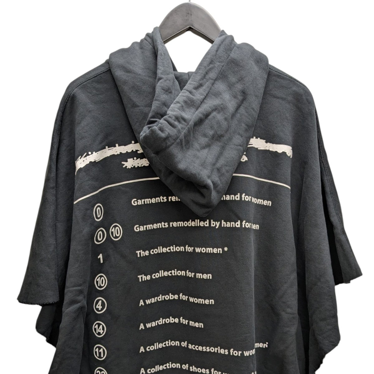 MM6 Maison Margiela ケープワンピース　ポンチョ MM6 Maison Margiela アシンメトリーケープ | グレー | FARFETCH JP