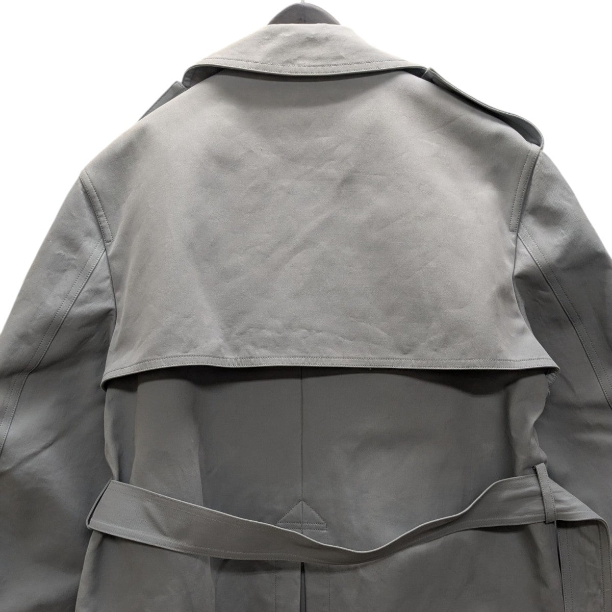 XANDER ZHOU(ザンダーゾウ) トレンチコート スカイブルー サイズ