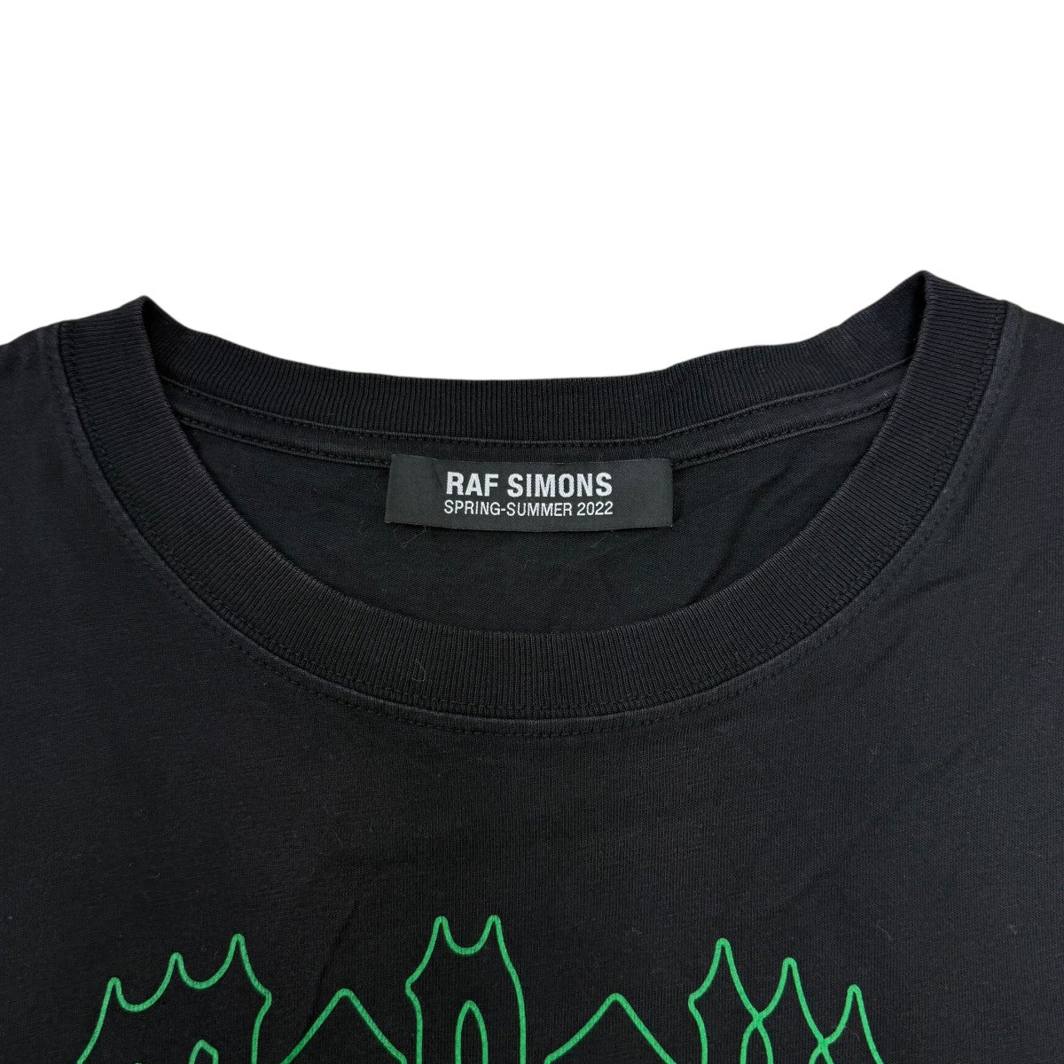 RAF SIMONS Oversized T-shirt Grimcrawler オーバーサイズグラフィックTシャツ 古着・中古-5枚目のアイテム画像