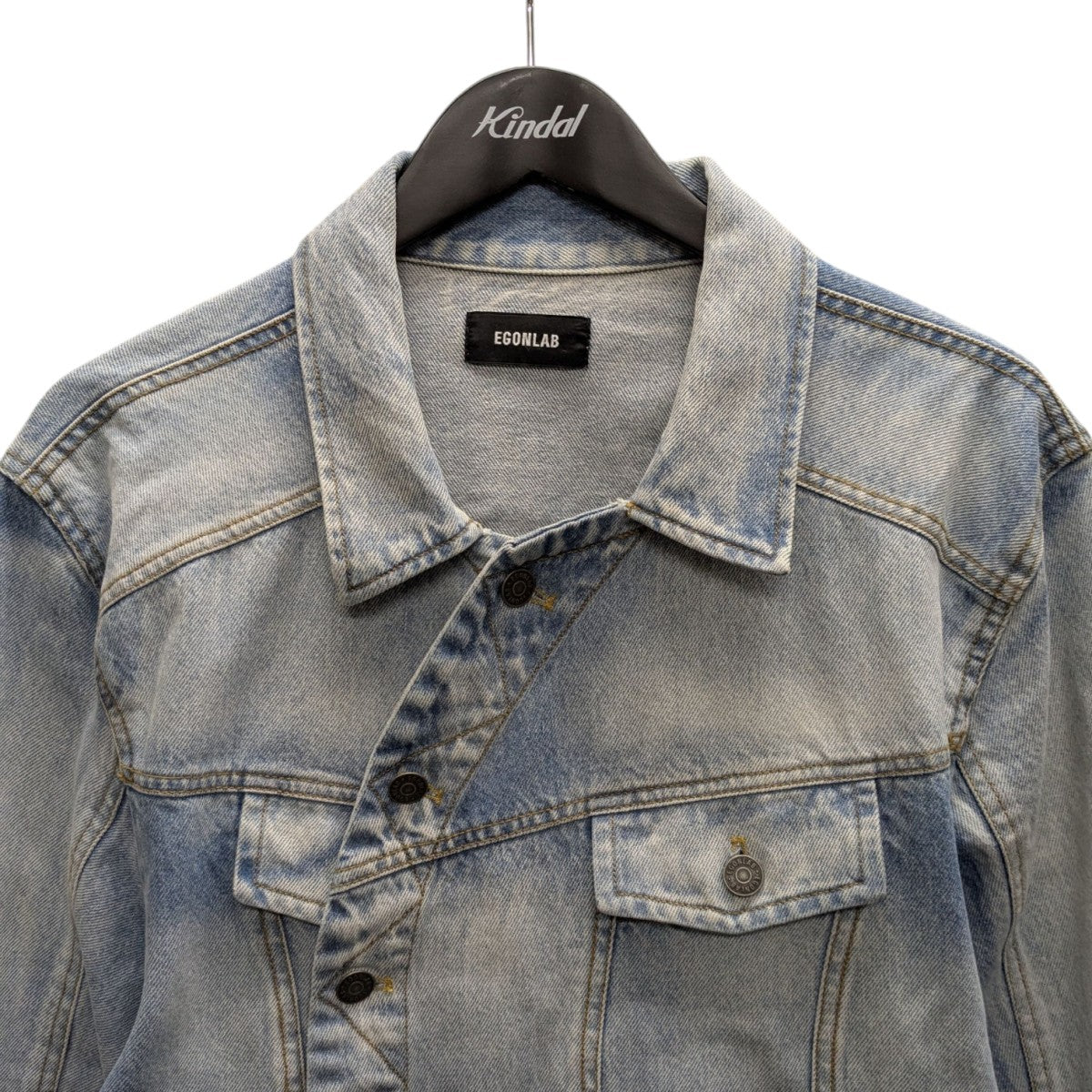 EGONLAB(エゴンラボ) 【WRAPPED denim jacket】 デニムジャケット SS24