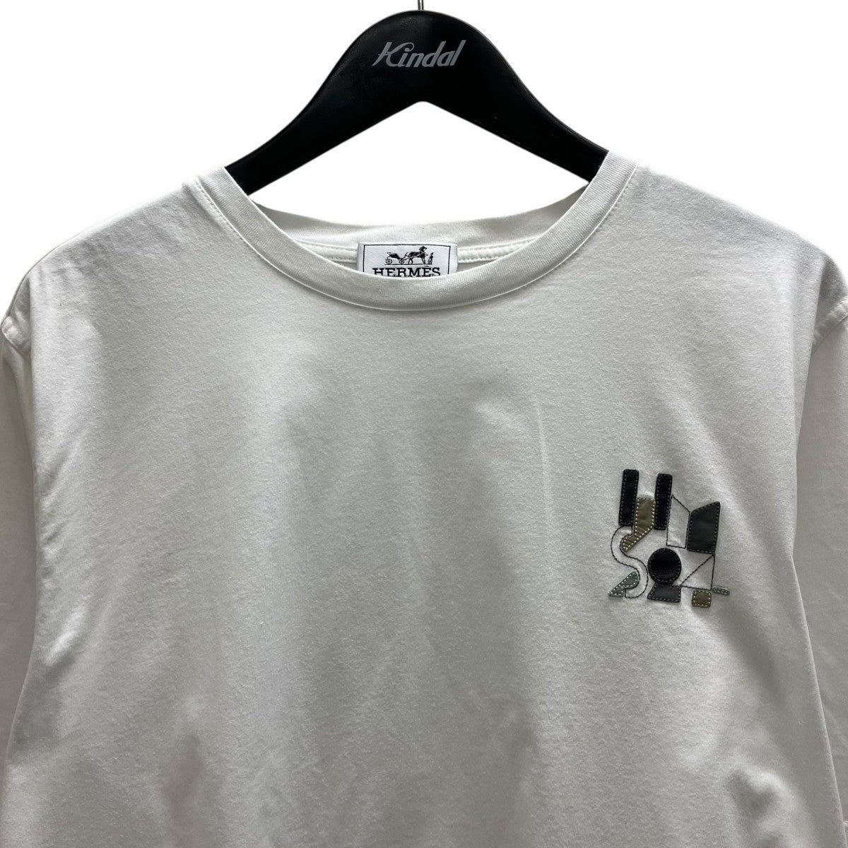HERMES 胸刺繍Tシャツ 古着・中古-3枚目のアイテム画像