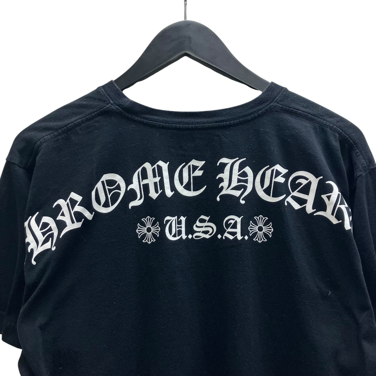 CHROME HEARTS(クロムハーツ) アーチロゴTシャツ ブラック サイズ L