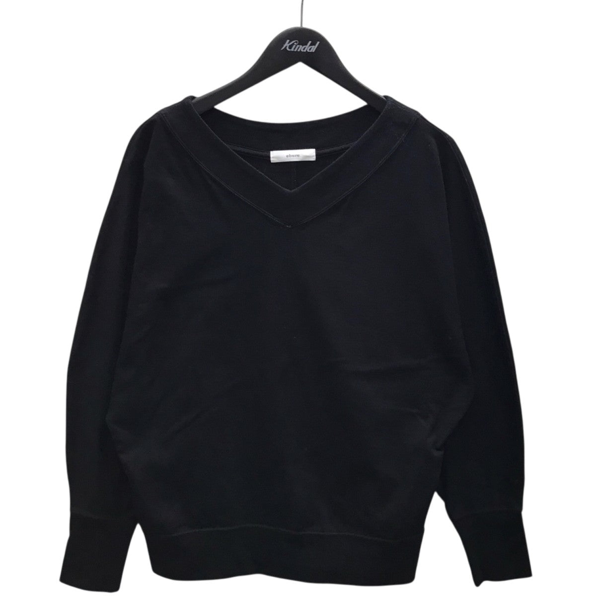 EBURE(エブール) Vネックスウェット4010900321 4010900321 ブラック