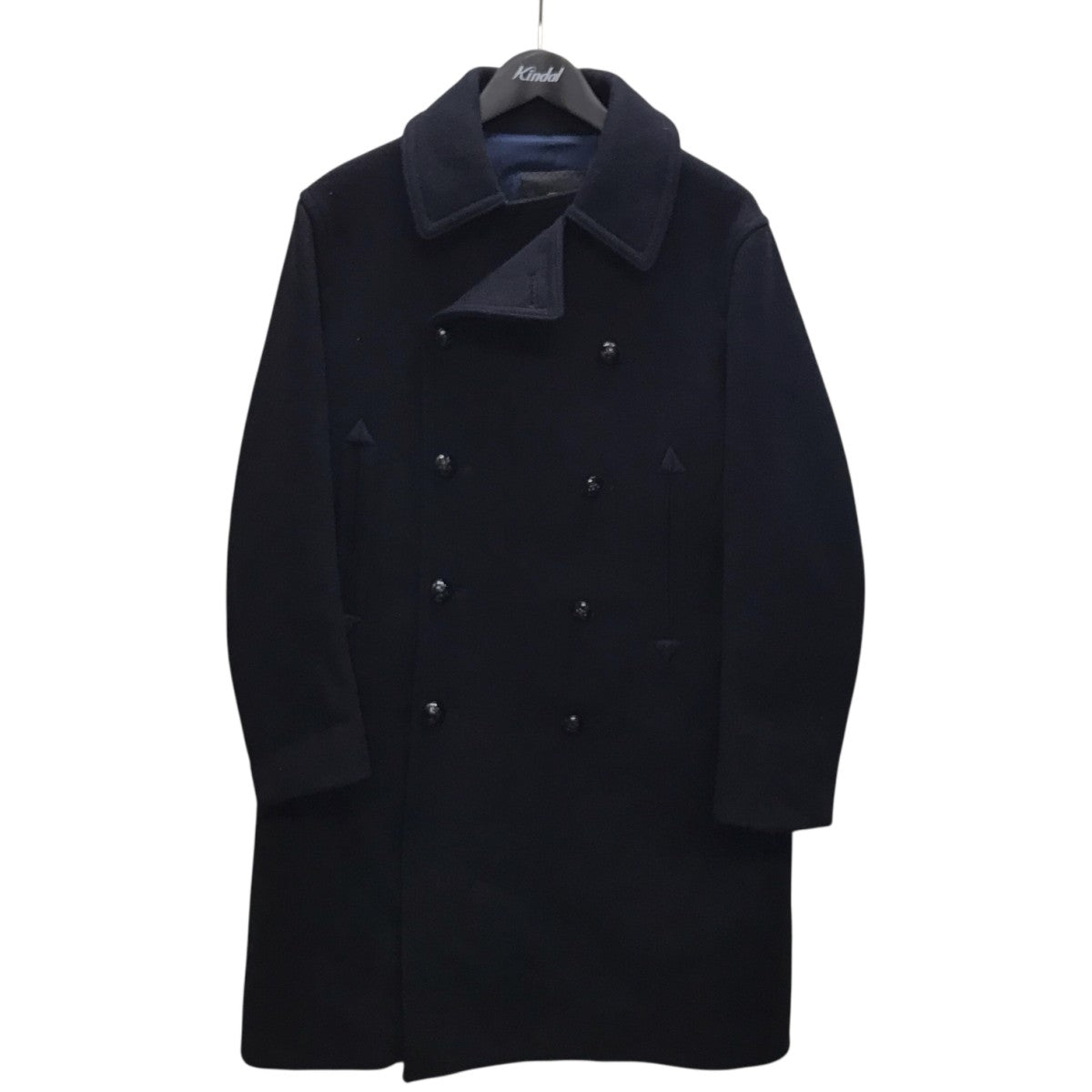 Drawerドゥロワー ダブルブレスト　ウールメルトンPコート 40 Drawerドゥロワー ダブルブレスト ウールメルトンPコート 40