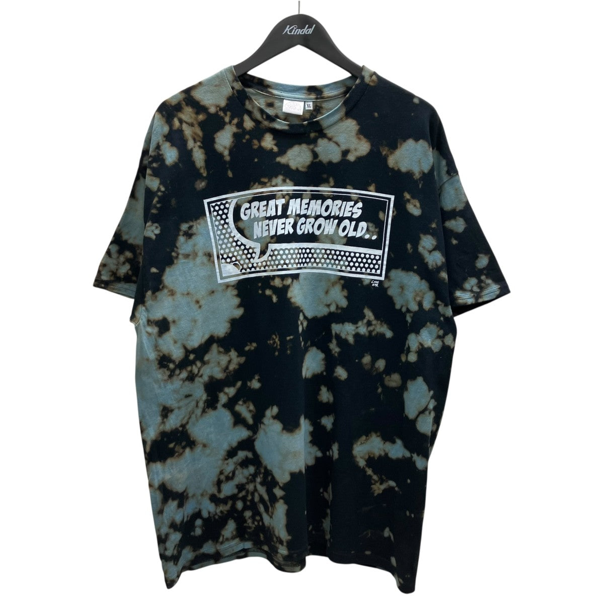 LOVE EAR ART 個展限定 TIE DYE タイダイ Tシャツ キムタク LOVE EAR ART(ラブイヤーアート) タイダイTシャツ ブラック×ブルー