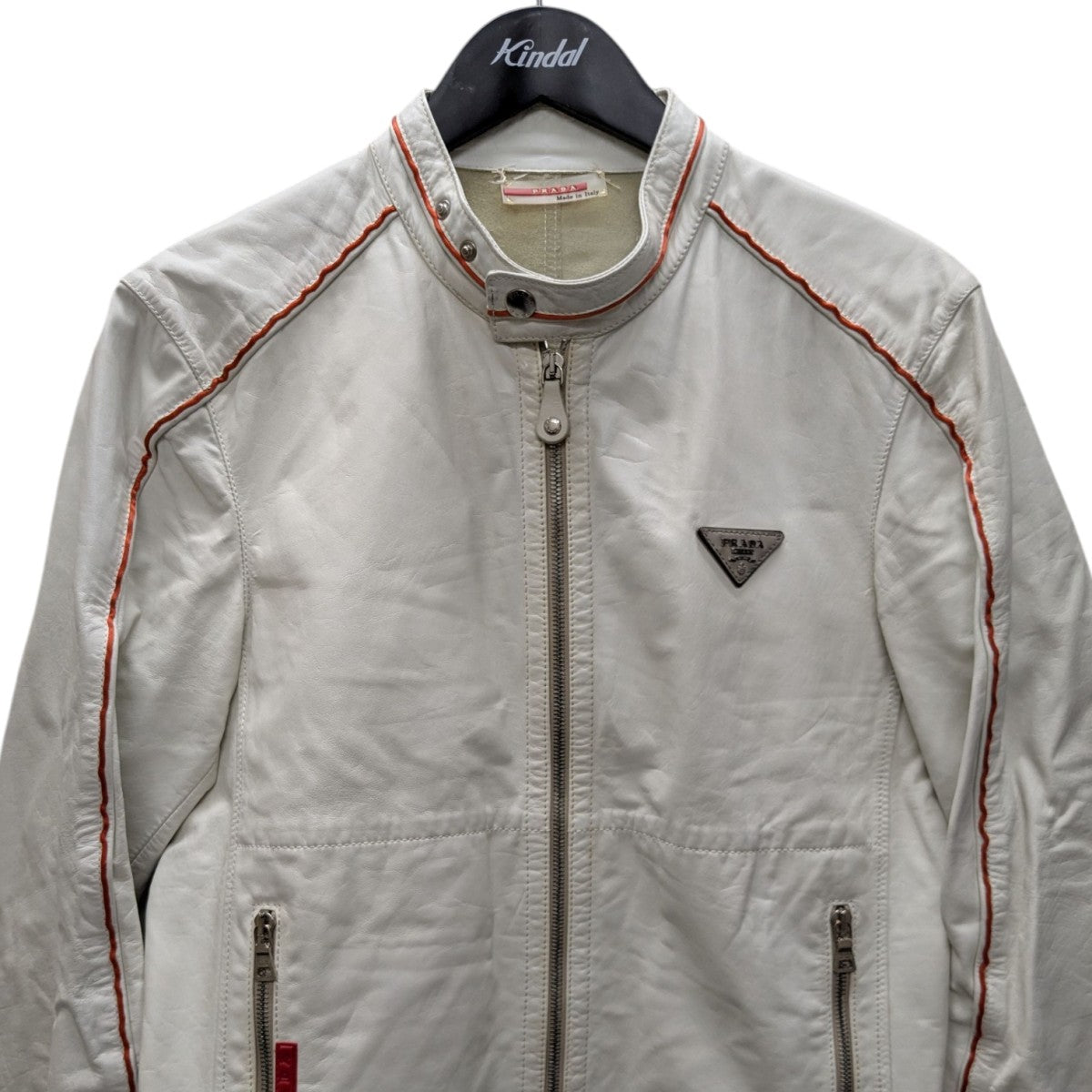 PRADA SPORTS(プラダスポーツ) 00s ダブルジップレザージャケット