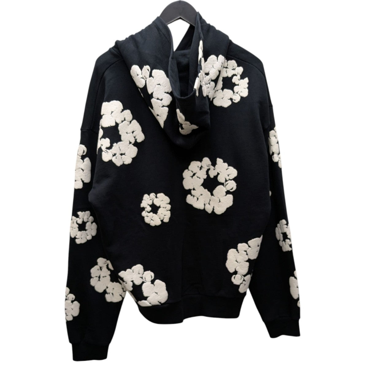 DENIM TEARS ブラック 花柄パーカー Denim Tears Cotton Wreath パーカー | ブラック | FARFETCH JP