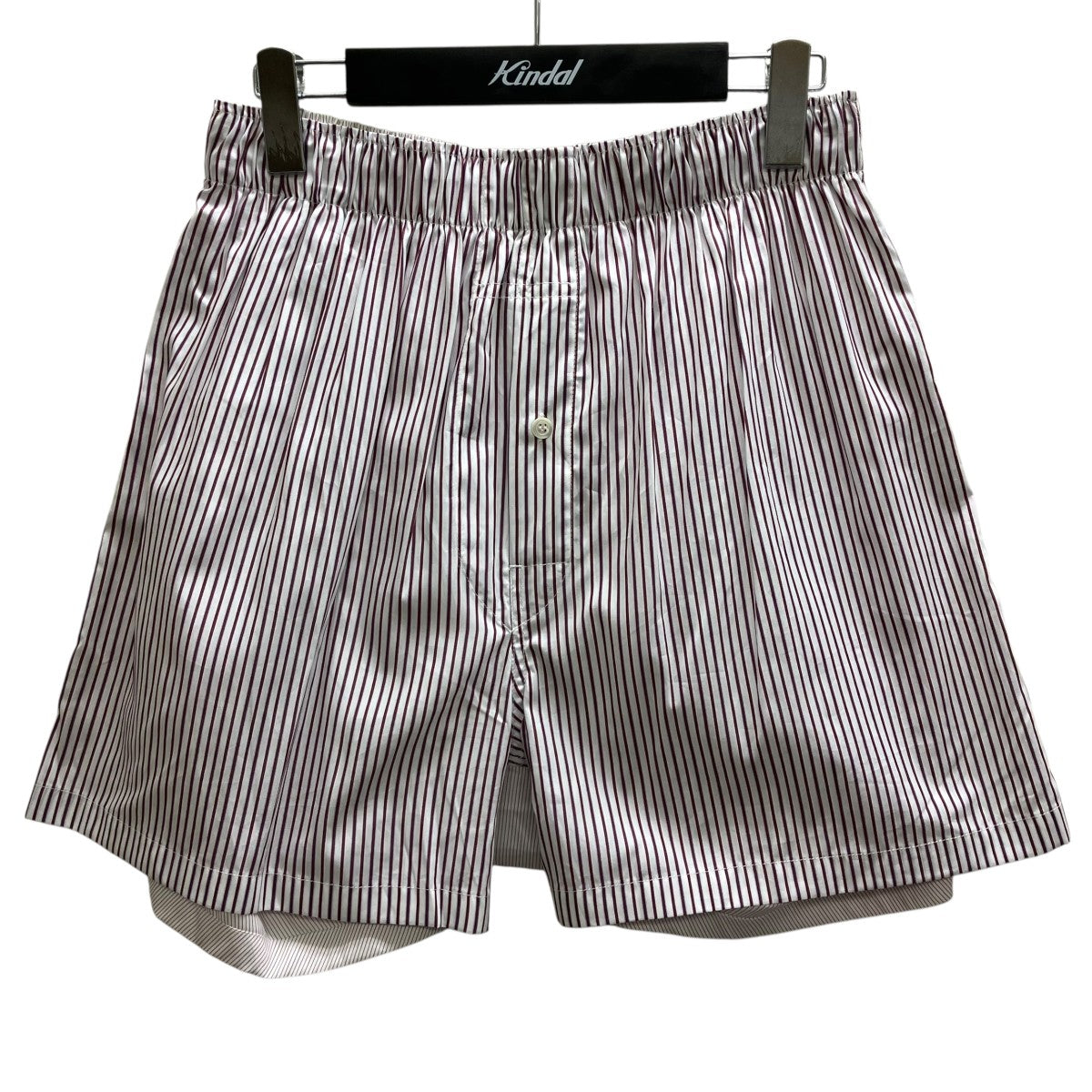 Maison Margiela ストライプショートパンツ 古着・中古-1枚目のアイテム画像