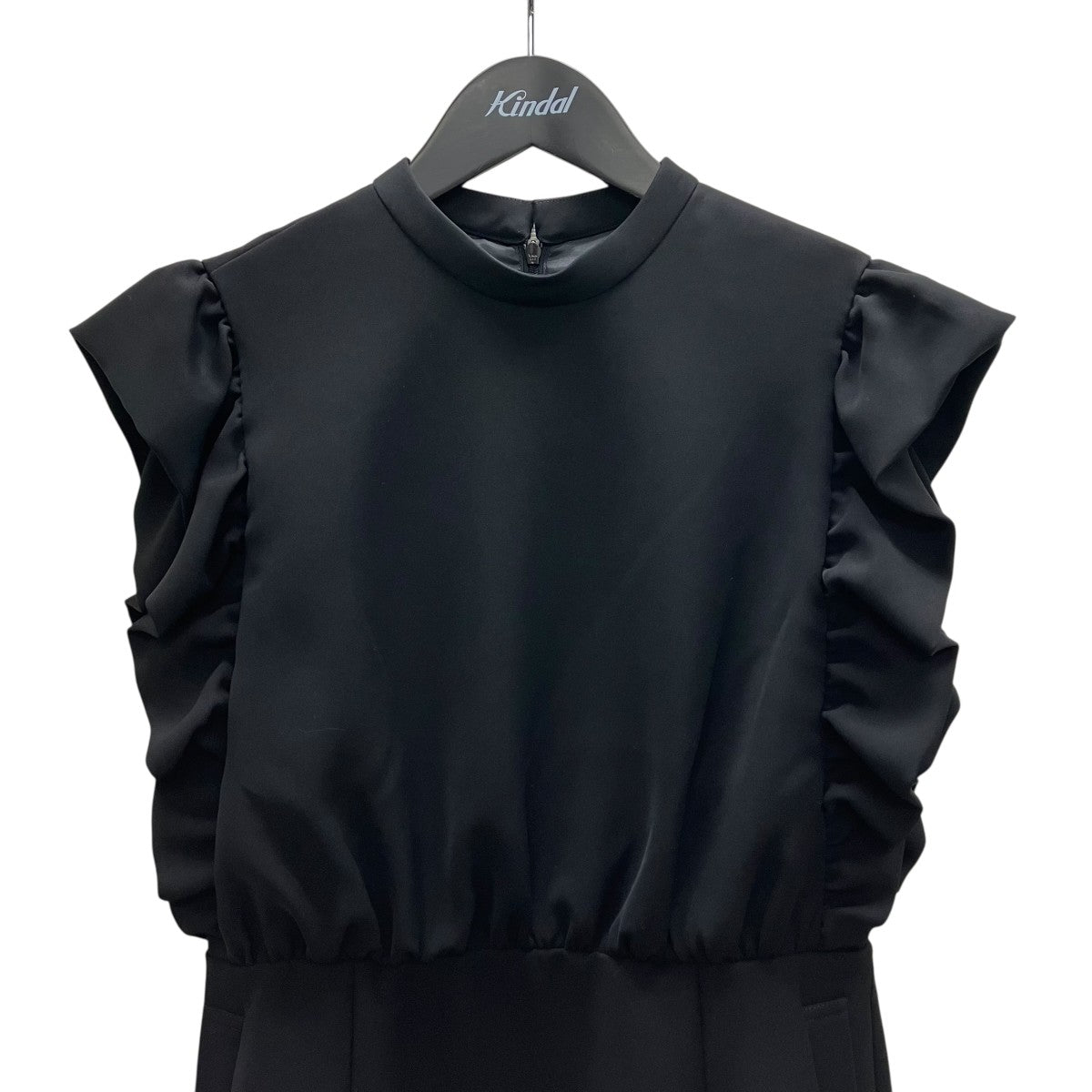 BORDERS AT BALCONY BALLOON FRILL SLEEVE DRESS バルーンフリルスリーブドレス 古着・中古-3枚目のアイテム画像