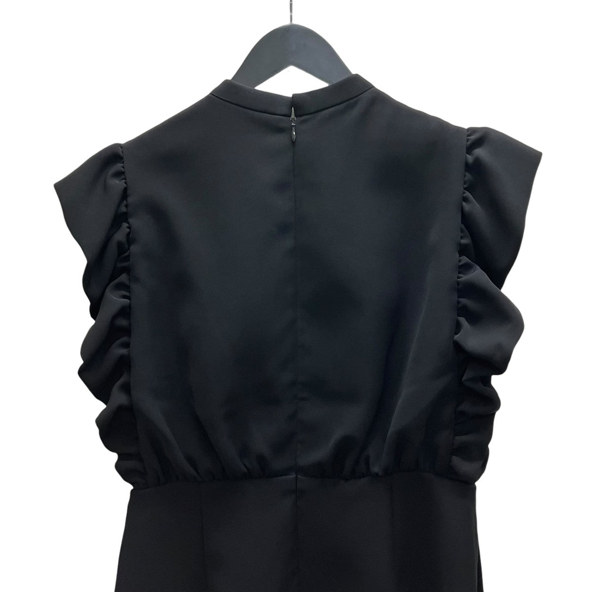 BORDERS AT BALCONY BALLOON FRILL SLEEVE DRESS バルーンフリルスリーブドレス 古着・中古-4枚目のアイテム画像