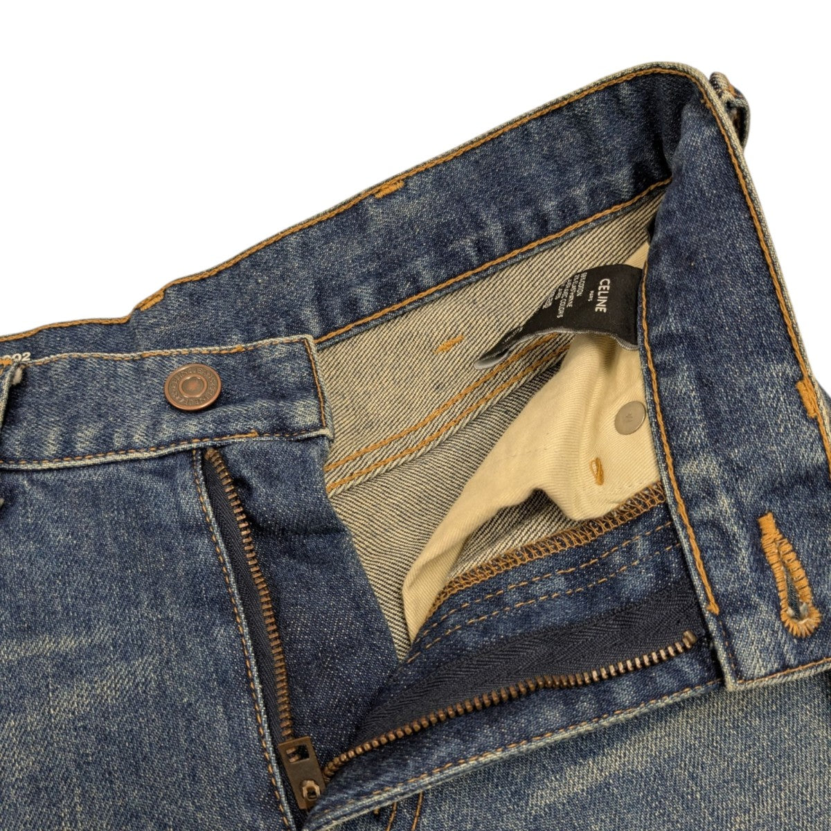 CELINE(セリーヌ) スキニーデニムパンツ W SK 002 インディゴ サイズ