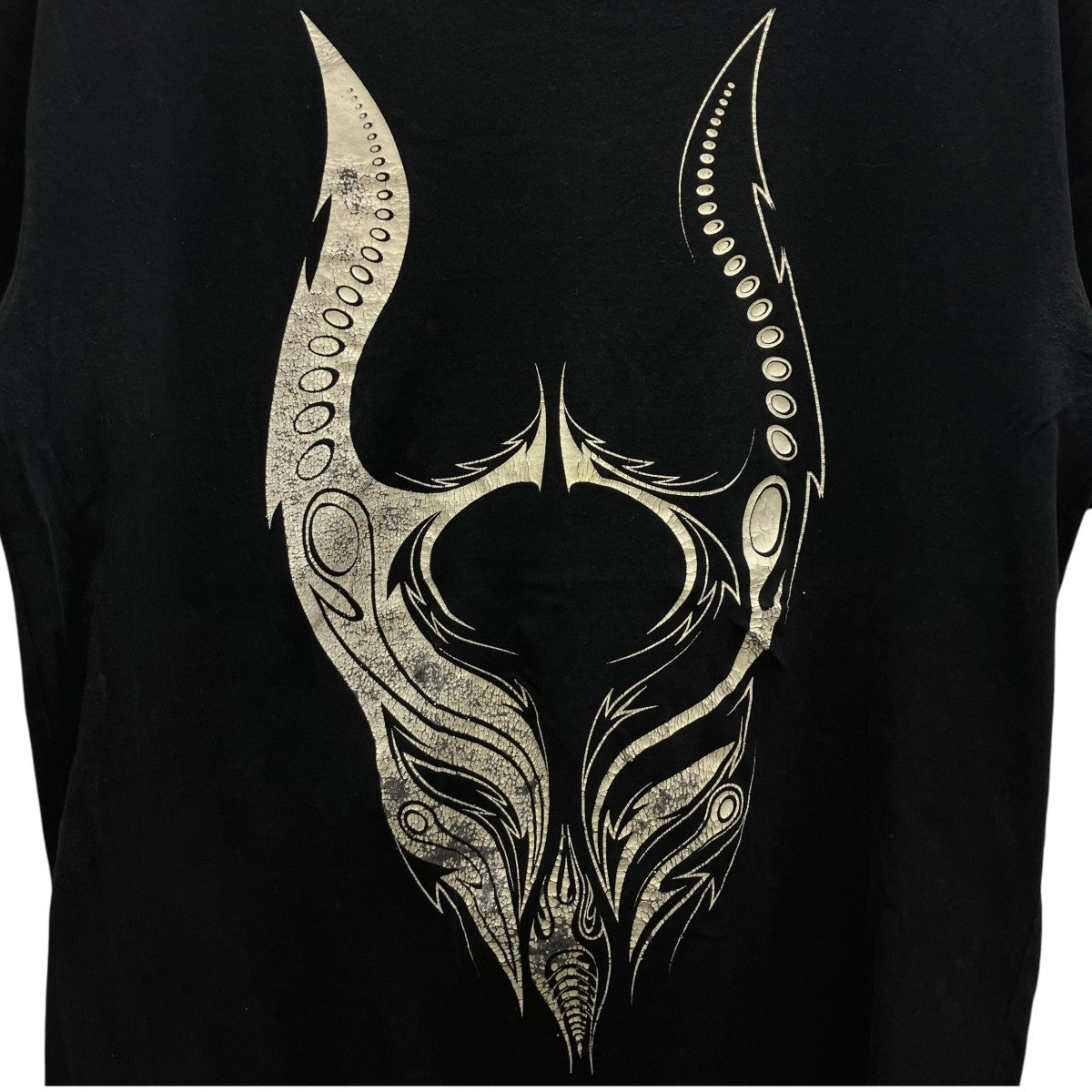 CYBERDOG LONDON(サイバードッグロンドン) プリントTシャツ ブラック