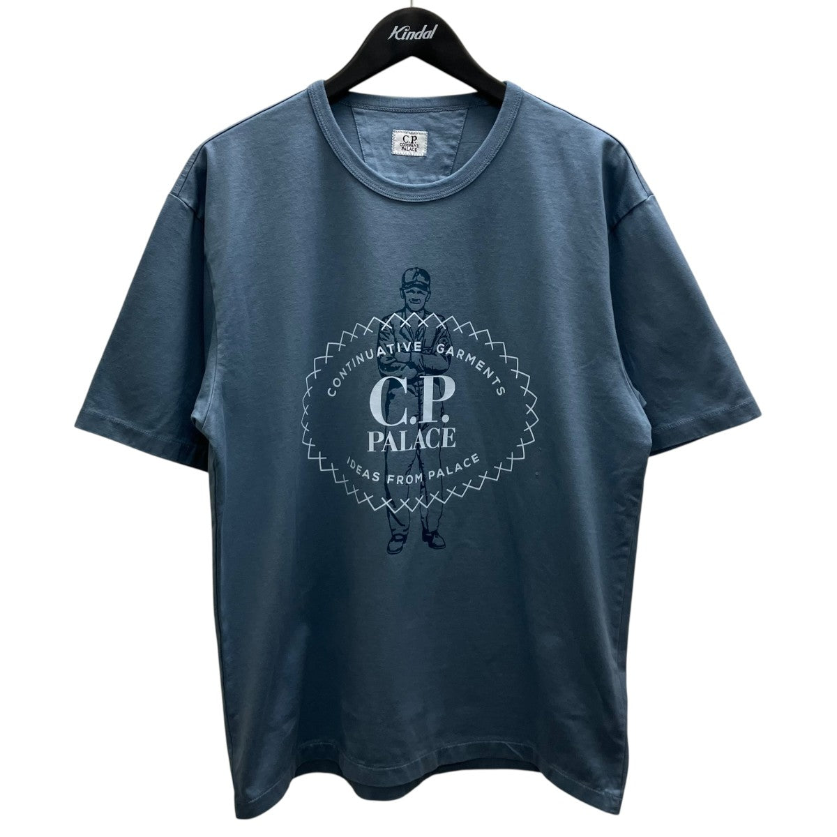 C．P COMPANY×PALACE プリントTシャツ 古着・中古-1枚目のアイテム画像
