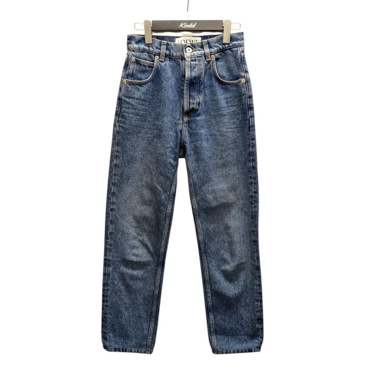 LOEWE(ロエベ) アナグラム ポケット テーパード ジーンズ デニムパンツ