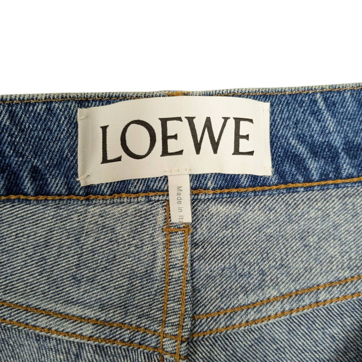 LOEWE(ロエベ) アナグラム ポケット テーパード ジーンズ デニムパンツ