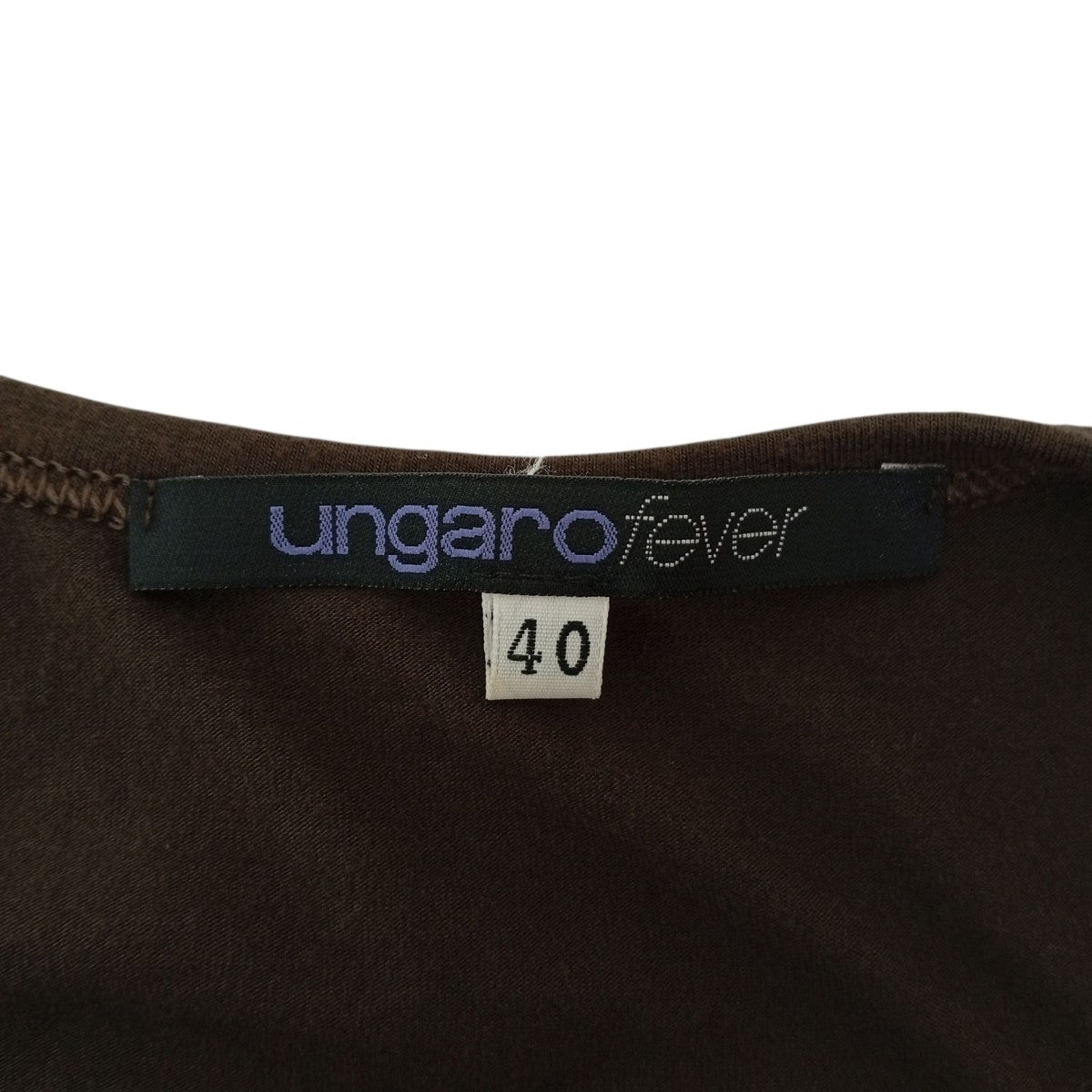 UNGARO FEVER ノースリーブUJW-D04 古着・中古-3枚目のアイテム画像
