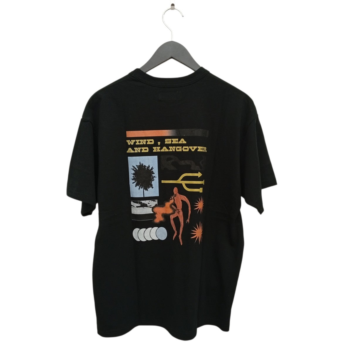 WIND AND SEA 半袖ロゴプリントTシャツ 古着・中古-2枚目のアイテム画像