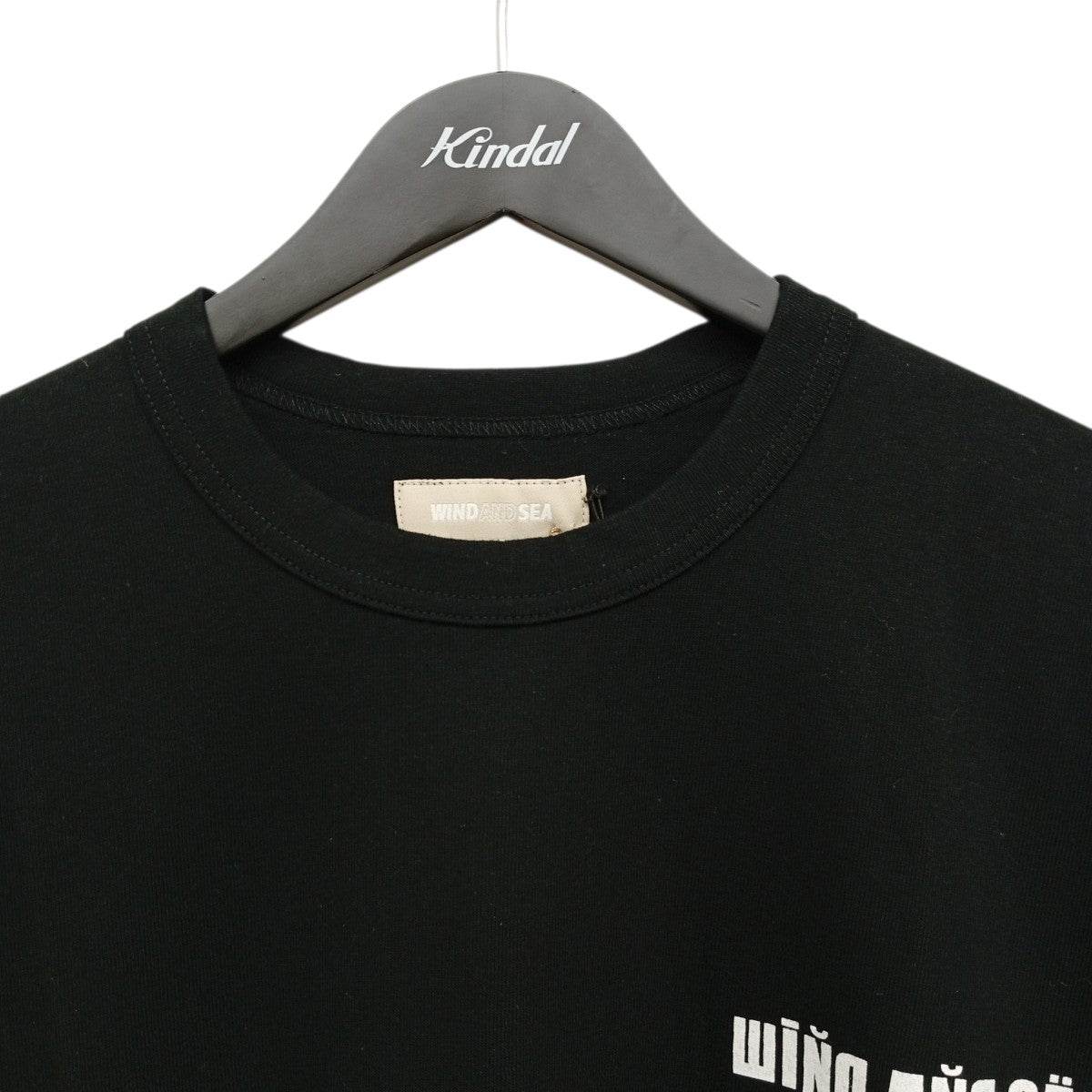 WIND AND SEA 半袖ロゴプリントTシャツ 古着・中古-3枚目のアイテム画像