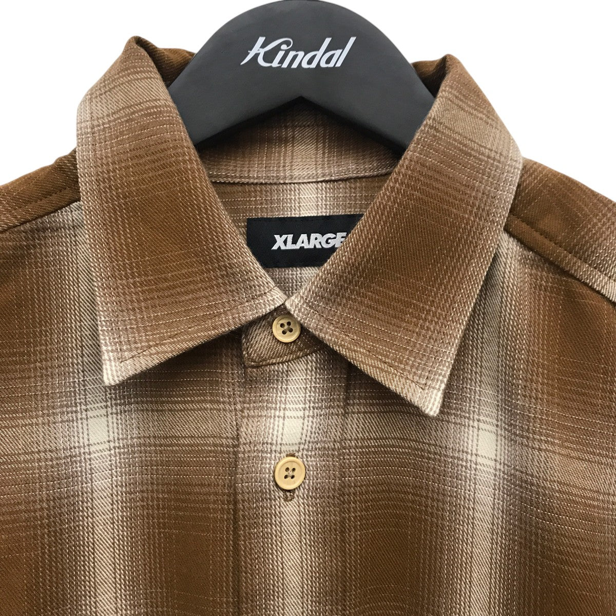 X-LARGE チェックシャツ10122301402 古着・中古-5枚目のアイテム画像