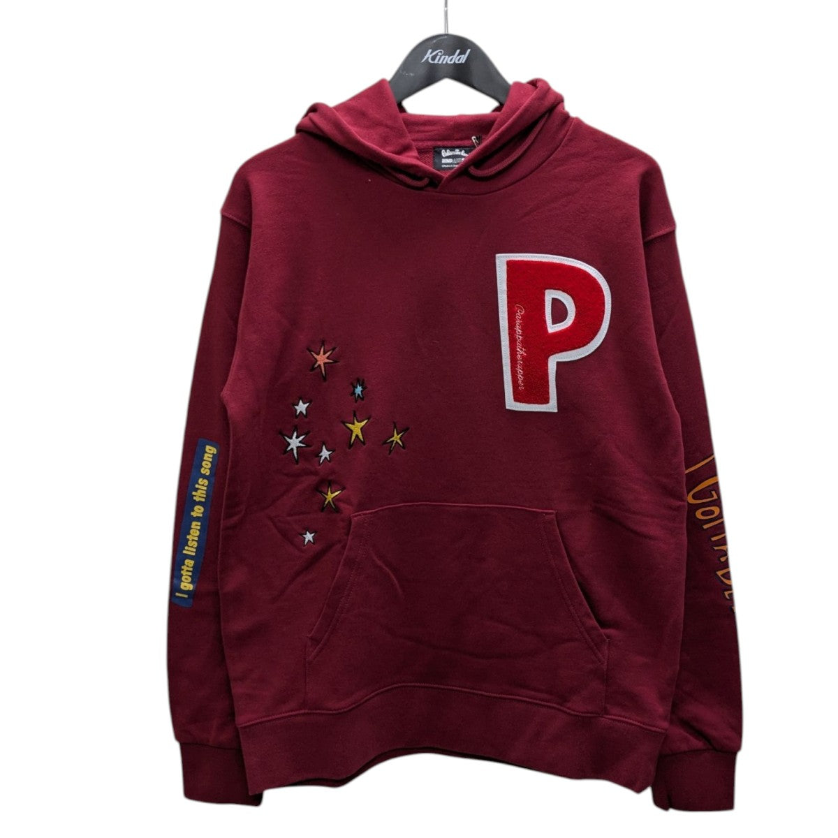 新品　パラッパラッパー刺繍パッチ付きネイビーのナイロンジャケット　ウィンダンシー オンライン ショッピングファッション - 新品 パラッパラッパー刺繍