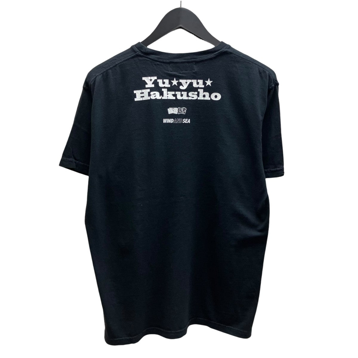 WIND AND SEA 幽遊白書プリントTシャツ 古着・中古-2枚目のアイテム画像