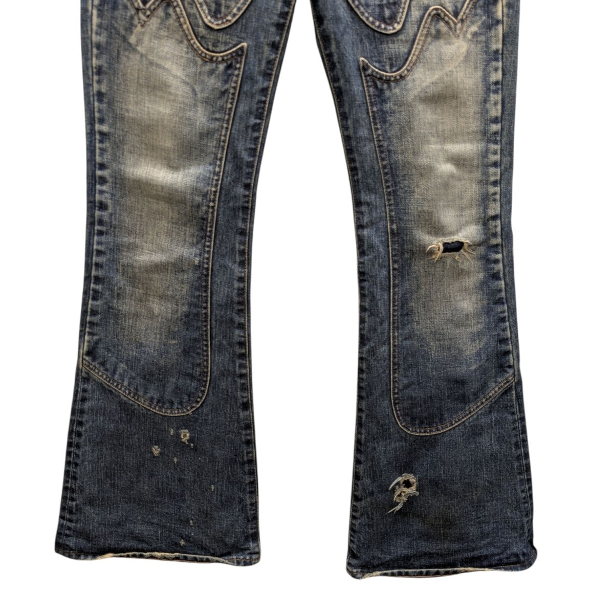【新品未使用】【最安値】SUGARHILL ウエスタンフレアパンツ　デニム SUGARHILL(シュガーヒル) FADED MODERN WESTERN DENIM FLARED TROUSERS