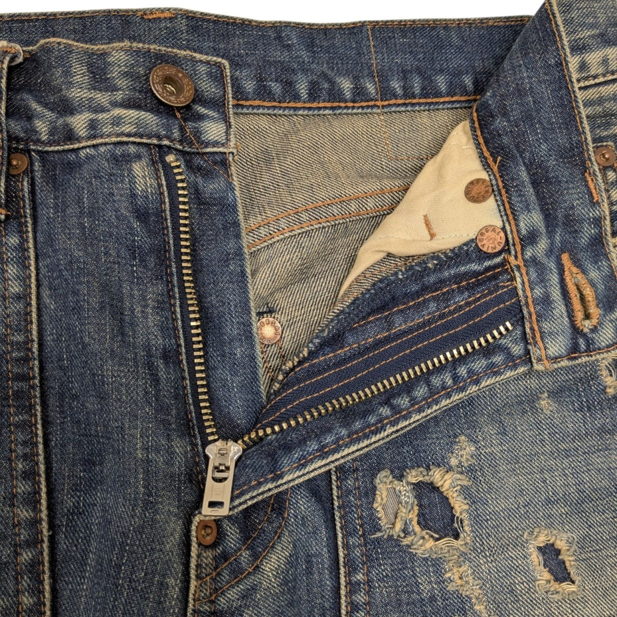 SUGARHILL(シュガーヒル) FADED MODERN WESTERN DENIM FLARED TROUSERS