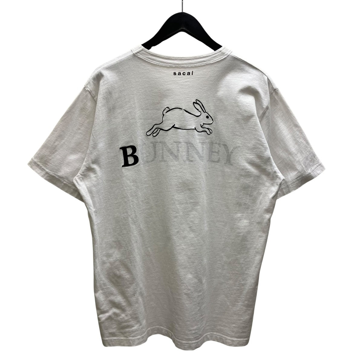 sacai×BUNNEY プリントTシャツ 古着・中古-4枚目のアイテム画像