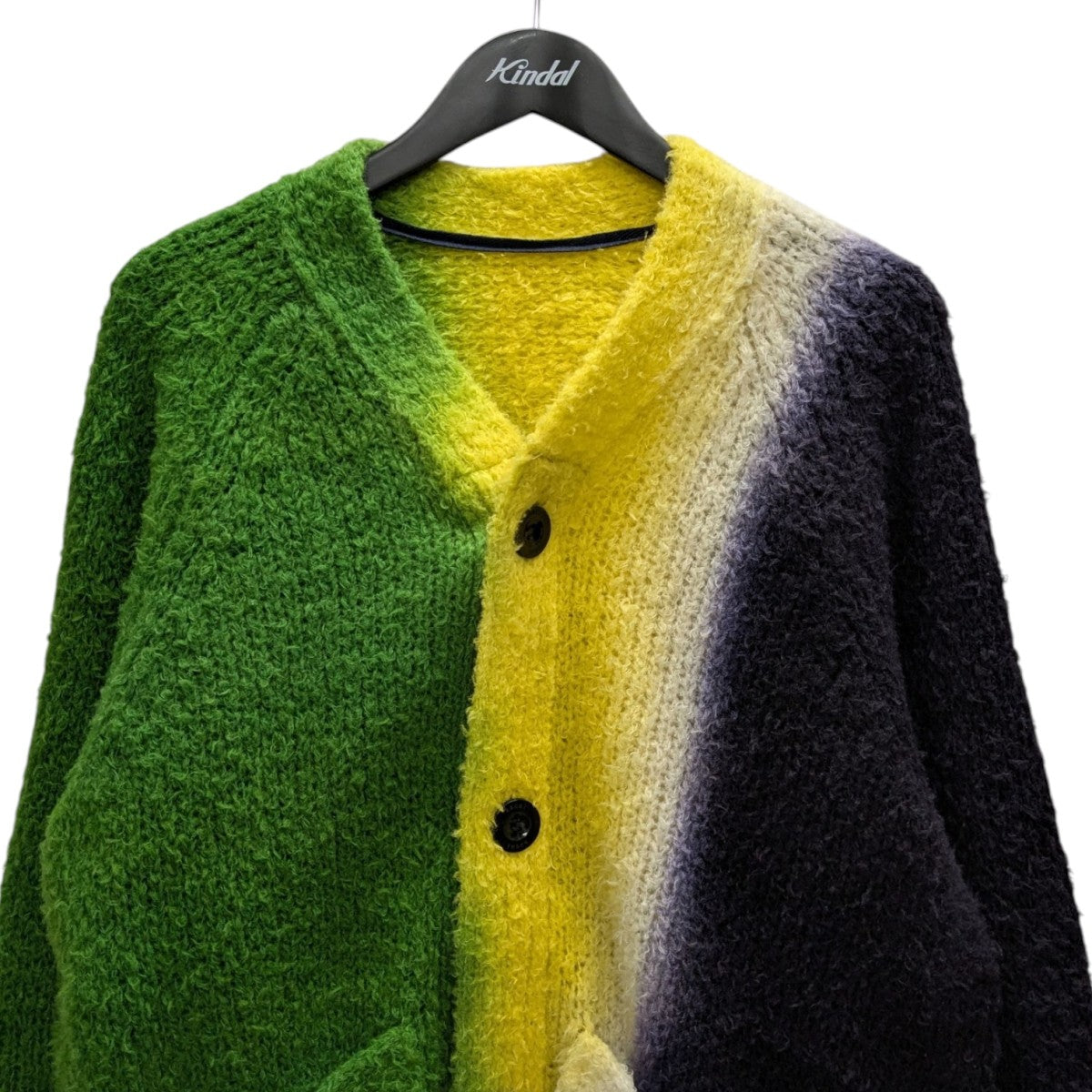 miyata　sacai 23aw タイダイニット　size 2 sacai(サカイ) 23AW Tie Dye Knit Cardigan タイダイ ウールニット