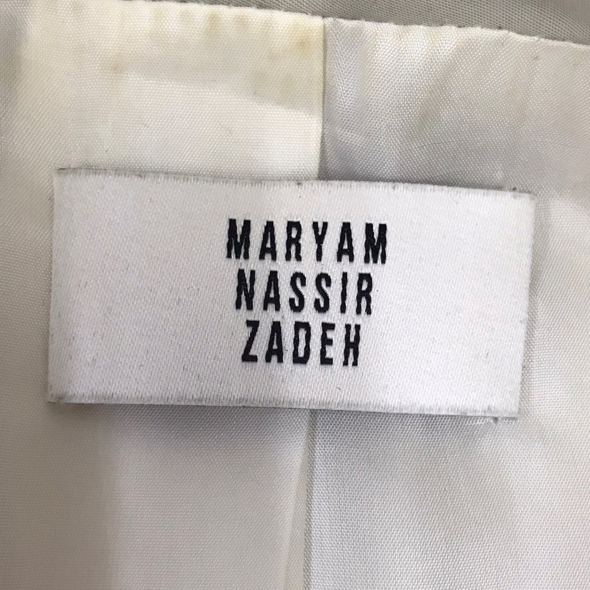 MARYAM NASSIR ZADEH テーラードジャケット 古着・中古-9枚目のアイテム画像
