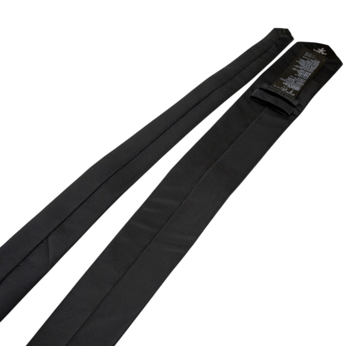 PRADA(プラダ) トライアングルプレートネクタイ UCR77 ブラック