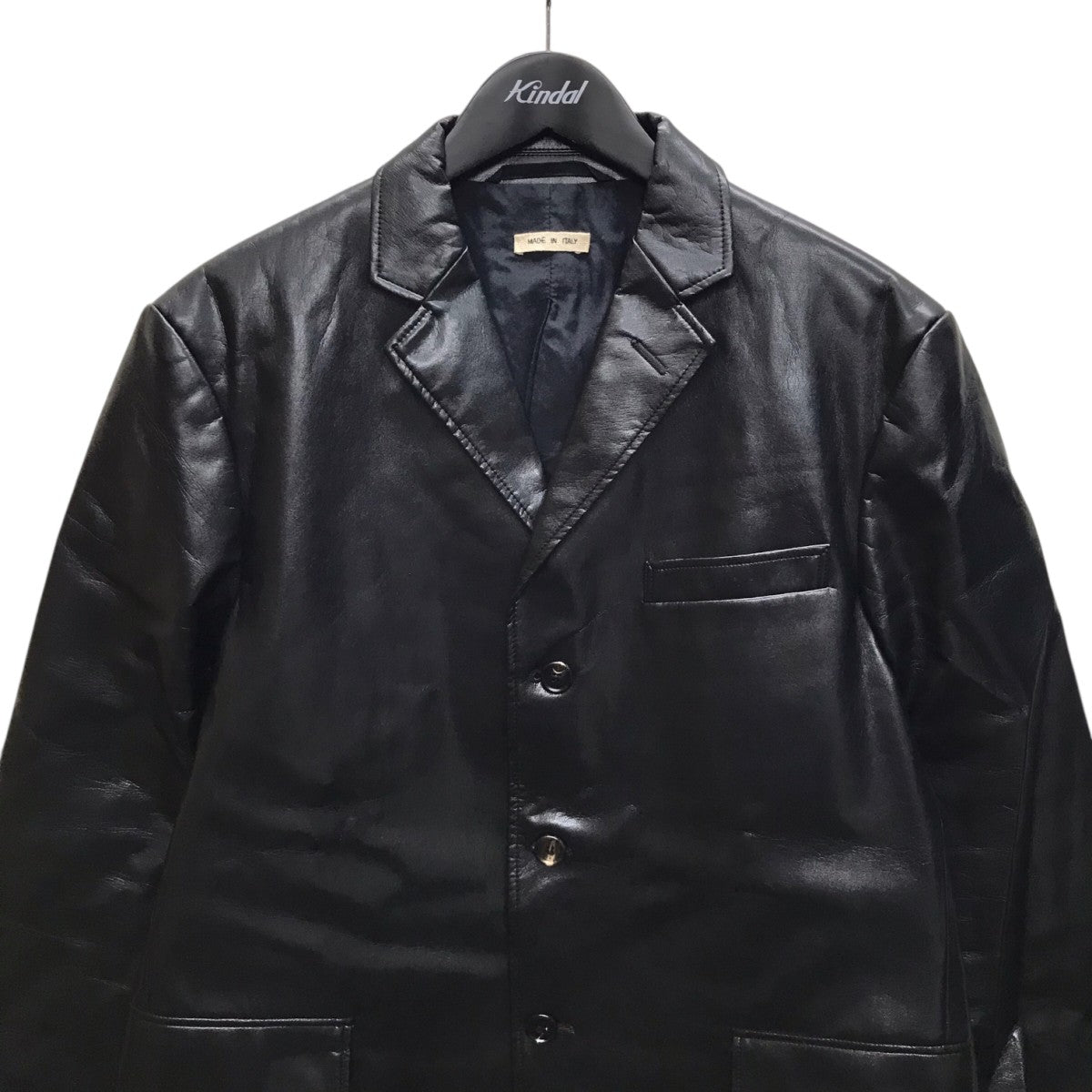 MARNI(マルニ) フェイクレザージャケット GUMU0065U0 S53853 ブラック