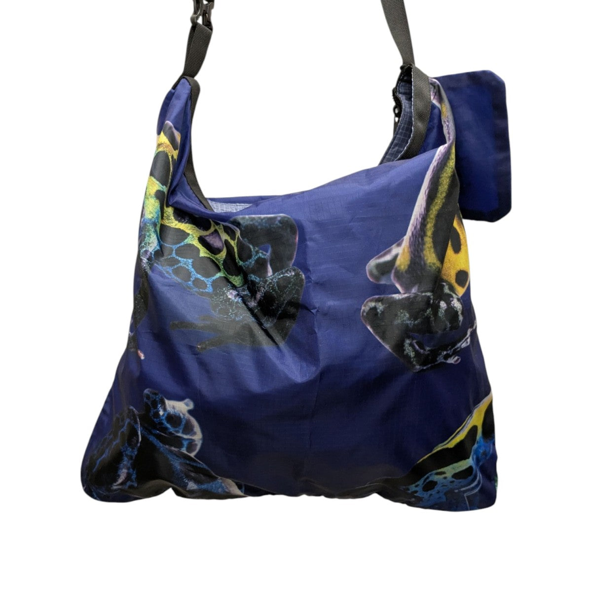PALACE(パレス) FROGGER PACKABLE BAG BLUE MULTIショルダーバッグ