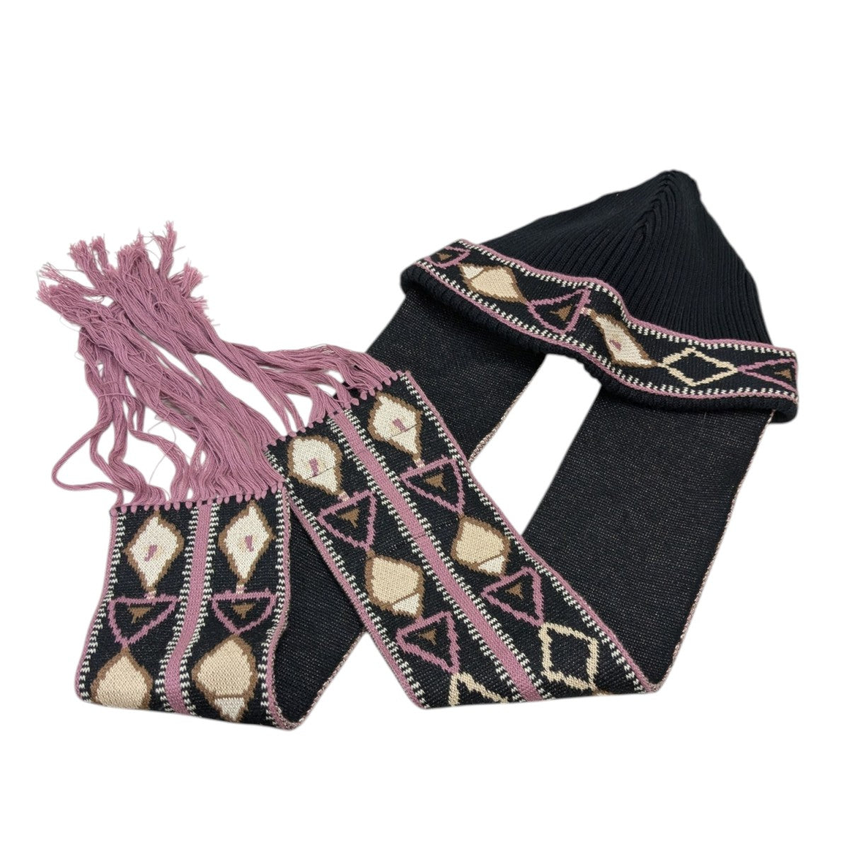 KAPITAL(キャピタル) 綿ニット モルジブゲイルCAP K2303KN513 ブラック