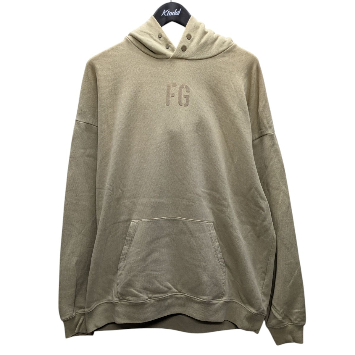 fg hoodie胸ロゴフーディ