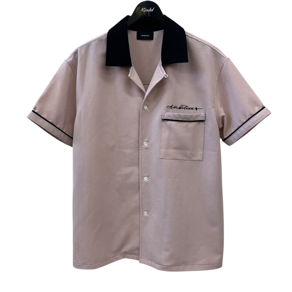 NOISESCAPE Retro style bowling shirtボーリングシャツnss065-3cd 古着・中古-1枚目のアイテム画像