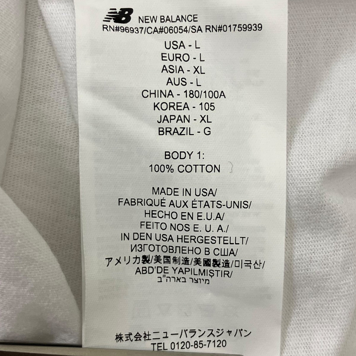 NEW BALANCE 大谷翔平50・50 Tシャツ 古着・中古-6枚目のアイテム画像