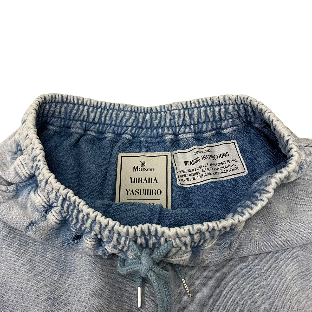 Maison MIHARA YASUHIRO(メゾンミハラヤスヒロ) BLEACHED SHORTS